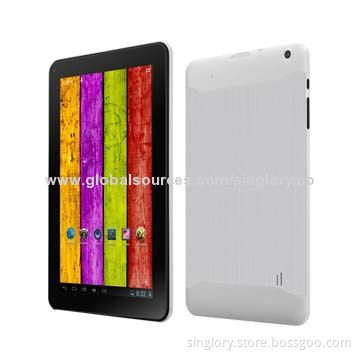 7.0-inch Capacitive Touch Screen Google's Android 4.1 Version Tablet PCs with Wi-Fi, Dual-camera